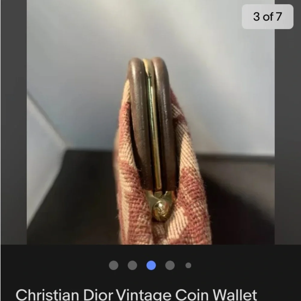 Vintage dior wallet/pouch. From late 80’s great condition